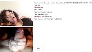 Omegle Pretty Slut Mouth Tease
