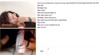 Omegle Pretty Slut Mouth Tease