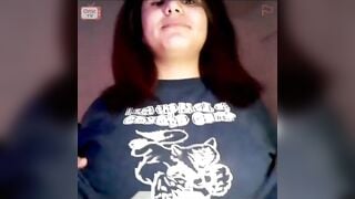Big Boobs Latina Shows Off