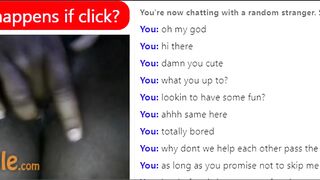 Black submissive likes pleasing daddy on Omegle