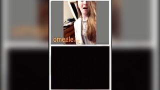 Cute Girl On Omegle Rides Pillow