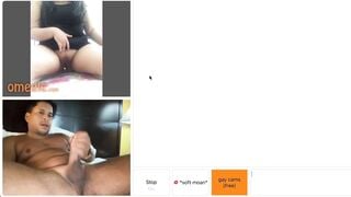 Omegle - Hot UK And Brazilian Bitches Love Latino Stud