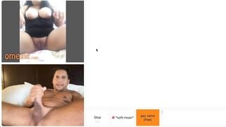 Omegle - Hot UK And Brazilian Bitches Love Latino Stud