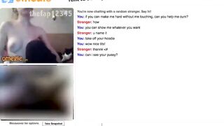Omegle Girl In Hoodie
