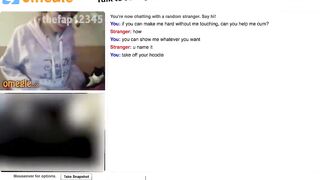 Omegle Girl In Hoodie
