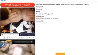 Omegle Big Boobs Vs Huge Cumshot