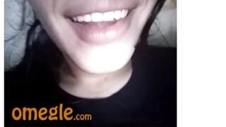 Omegle Girl Begs For Cum In Her Sluty Mouth