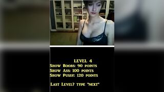 Sexy Girl Shows Off On Omegle