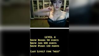 Sexy Girl Shows Off On Omegle