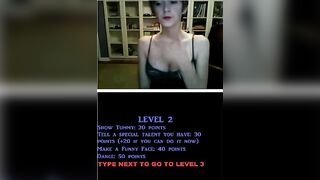 Sexy Girl Shows Off On Omegle