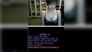 Sexy Girl Shows Off On Omegle