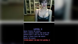 Sexy Girl Shows Off On Omegle