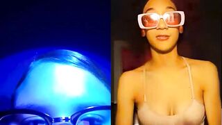 Two 18yo Teens Show Tits