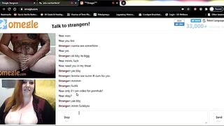 Making Tattoo Hottie Cum on Omegle