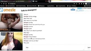 Making Tattoo Hottie Cum on Omegle