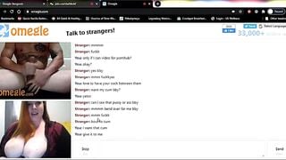 Making Tattoo Hottie Cum on Omegle