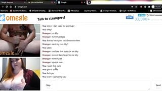 Making Tattoo Hottie Cum on Omegle