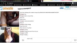 Making Tattoo Hottie Cum on Omegle