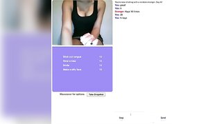 Awesome Girl Obeys Rules On Omegle