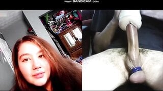 Omegle BBW Chick With 46DD Tits Helps A Guy Cum
