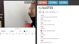 Omegle Horny Indian Girl Strips And Plays