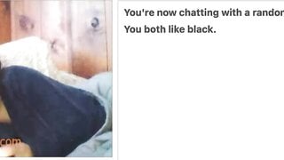 Omegle Ebony Nip Slip