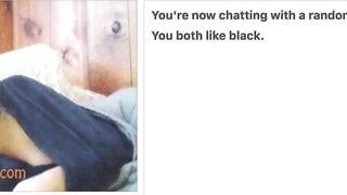 Omegle Ebony Nip Slip