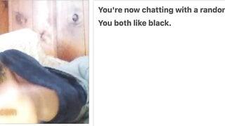 Omegle Ebony Nip Slip