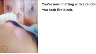 Omegle Ebony Nip Slip