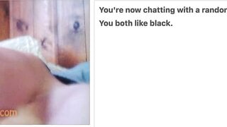 Omegle Ebony Nip Slip