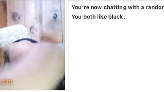 Omegle Ebony Nip Slip