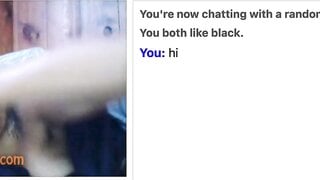 Omegle Ebony Nip Slip
