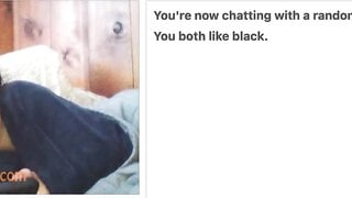 Omegle Ebony Nip Slip