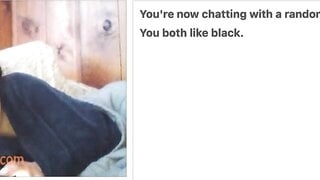 Omegle Ebony Nip Slip