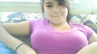 Finally She Flashes Them Titties