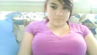 Finally She Flashes Them Titties