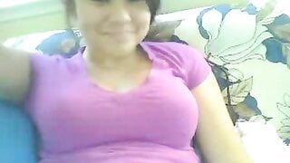 Finally She Flashes Them Titties