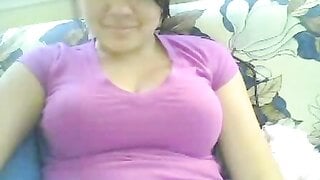 Finally She Flashes Them Titties