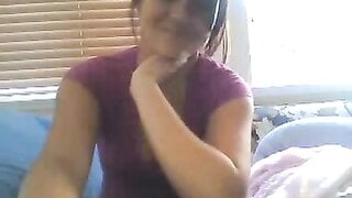Finally She Flashes Them Titties