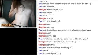 20 Year Old College Girl Plays On Omegle