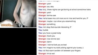 20 Year Old College Girl Plays On Omegle