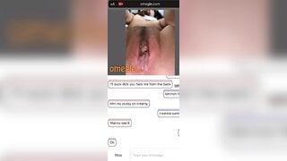 Showing Her Pussy And Asshole To Me On Omegle