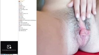Omchater Omegle Portuguese Lesbian Masturbates