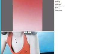 Omchater Omegle Portuguese Lesbian Masturbates