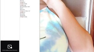 Omchater Omegle Portuguese Lesbian Masturbates
