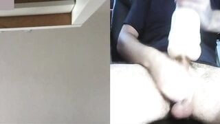 British blonde with big tits horny for big cock