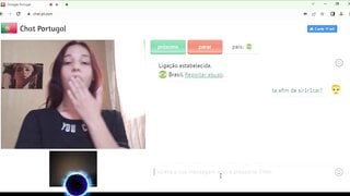 Brazilian teen masturbates while her family is at home