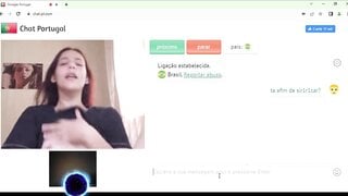 Brazilian teen masturbates while her family is at home