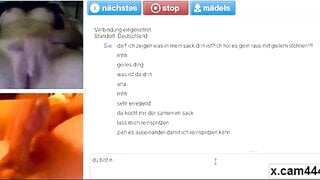 German Girl Masturbates (with Sound)
