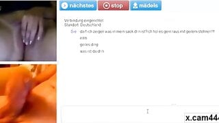 German Girl Masturbates (with Sound)